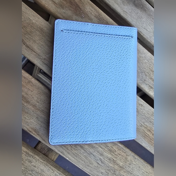 Kate Spade Sky Blue Leather Travel Wallet - Picture 2 of 4